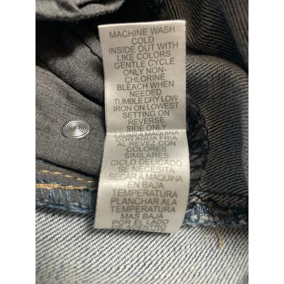 Democracy Girlfriend Fit Floral Embroidered Distressed Jeans‎ Size 6 - Picture 10 of 10